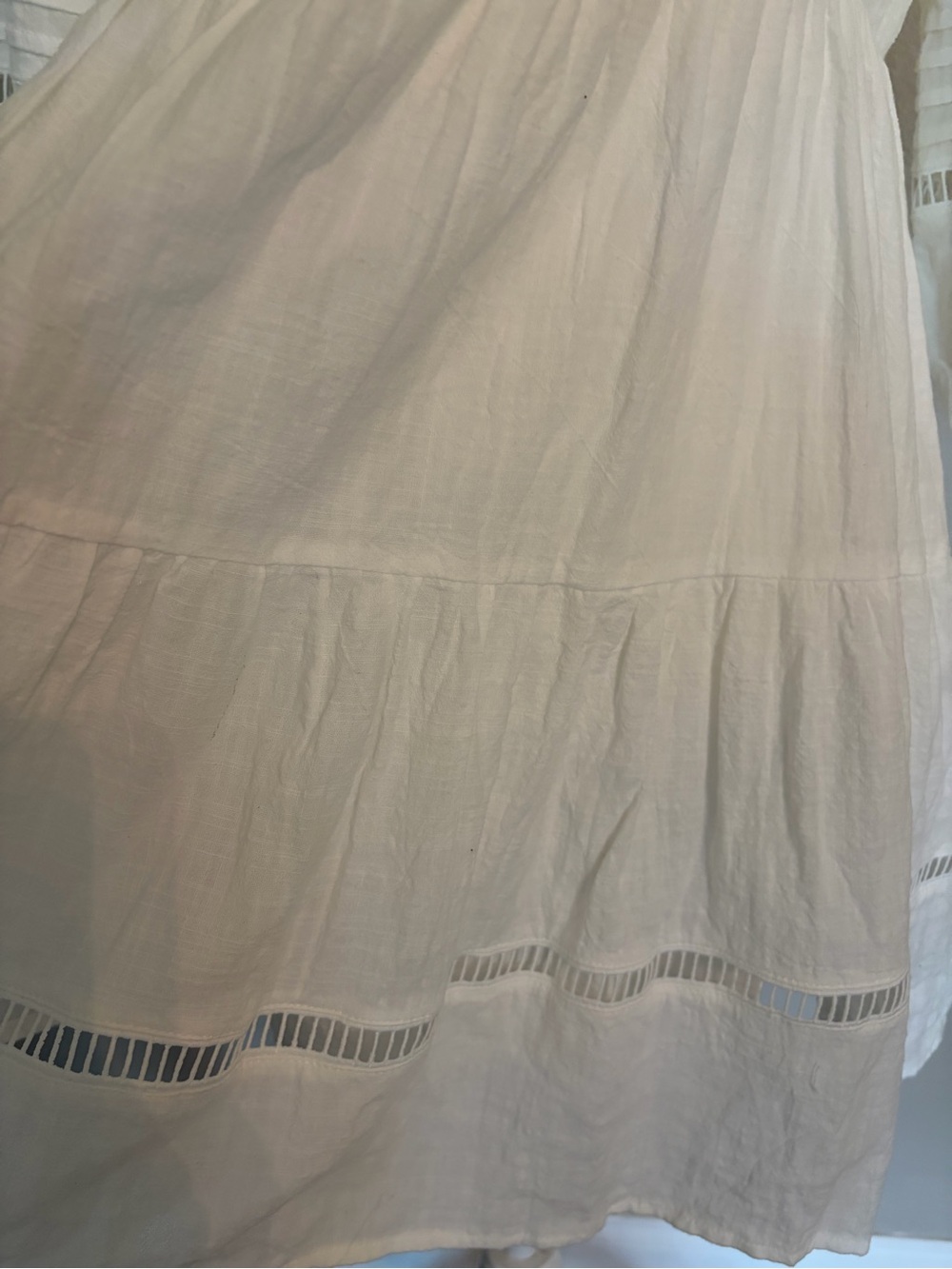 VICI Collection Ladder Stitch Cotton Babydoll Dress - Picture 9 of 11